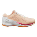Wilson Tennisschoenen Wilson Rush Pro ACE CLY Gravelschoen Dames-Abrikoos,Wit