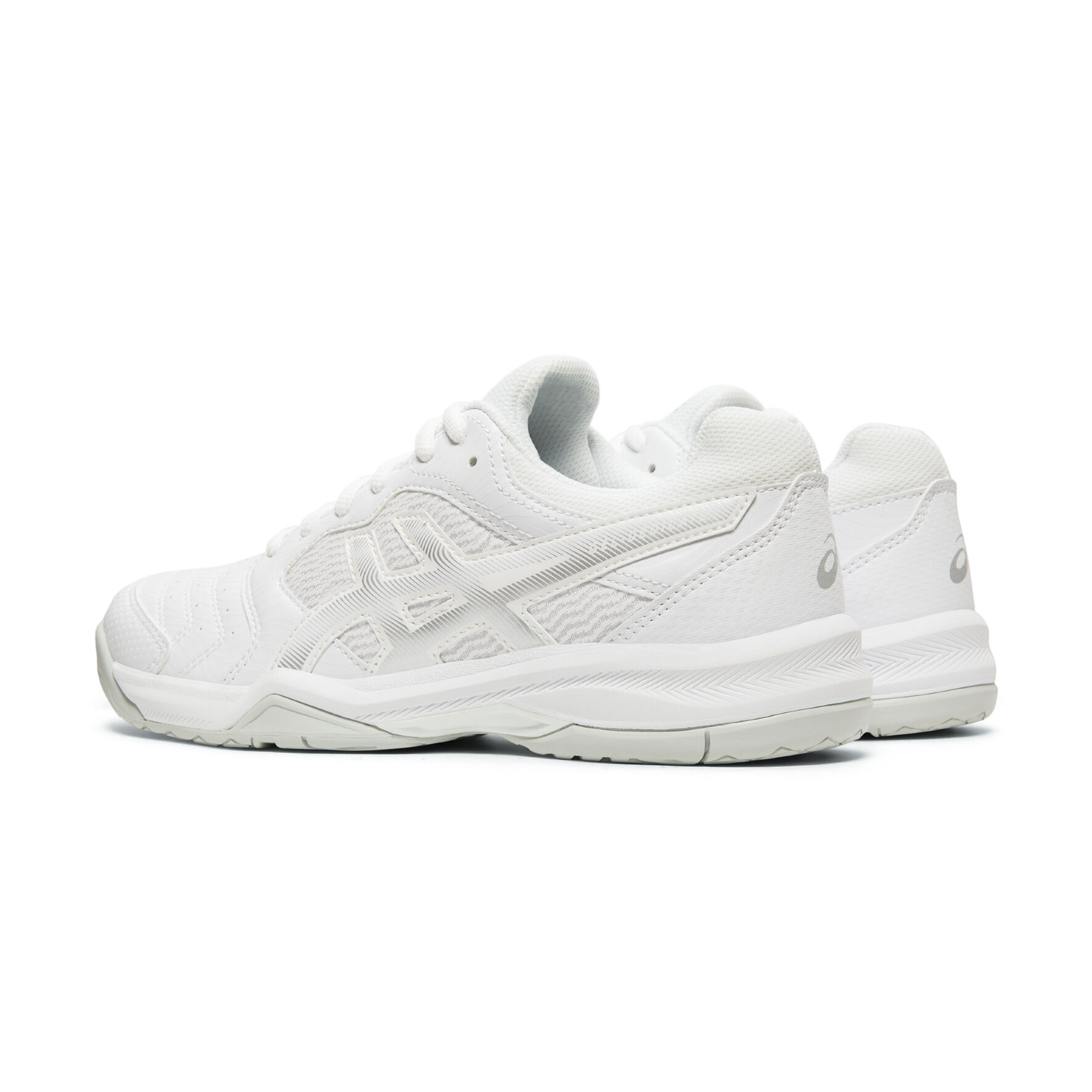 Buy ASICS Gel Dedicate 6 Allcourt Schoen Dames Wit Zilver online Tennis Point NL
