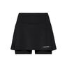 Club Basic Rok Meisjes-Zwart,Zilver