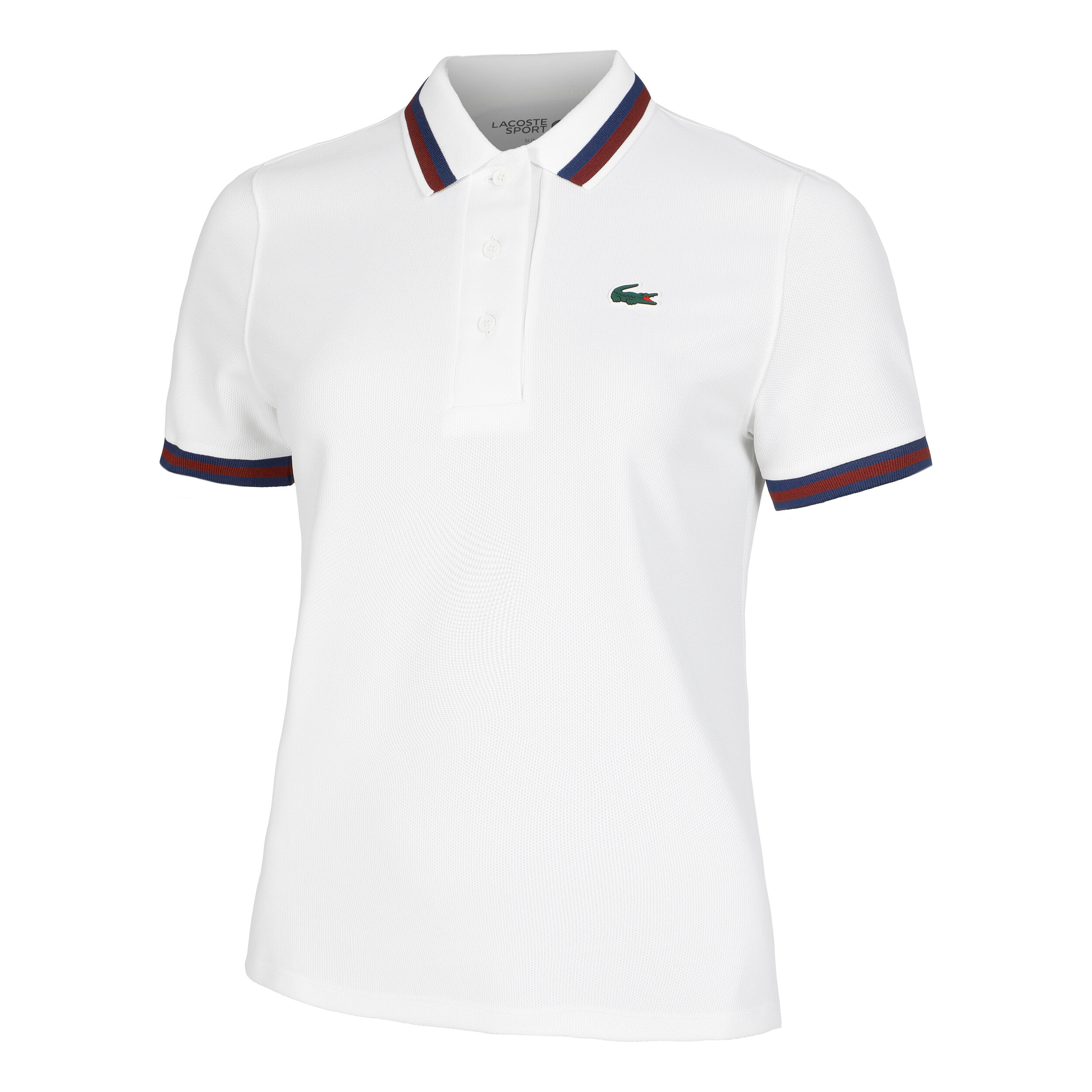 Lacoste clearance tipped polo