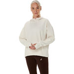 ASICS Kleding ASICS Nagino Run Adjustable Sweater Met Capuchon Dames-Crème
