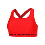 Under Armour Kleding Under Armour Crossback Mid Sport-bh Dames-Neonrood