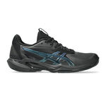 ASICS Tennisschoenen ASICS Solution Speed FF 3 Night Energy Allcourt Schoen Dames-Zwart,Blauw