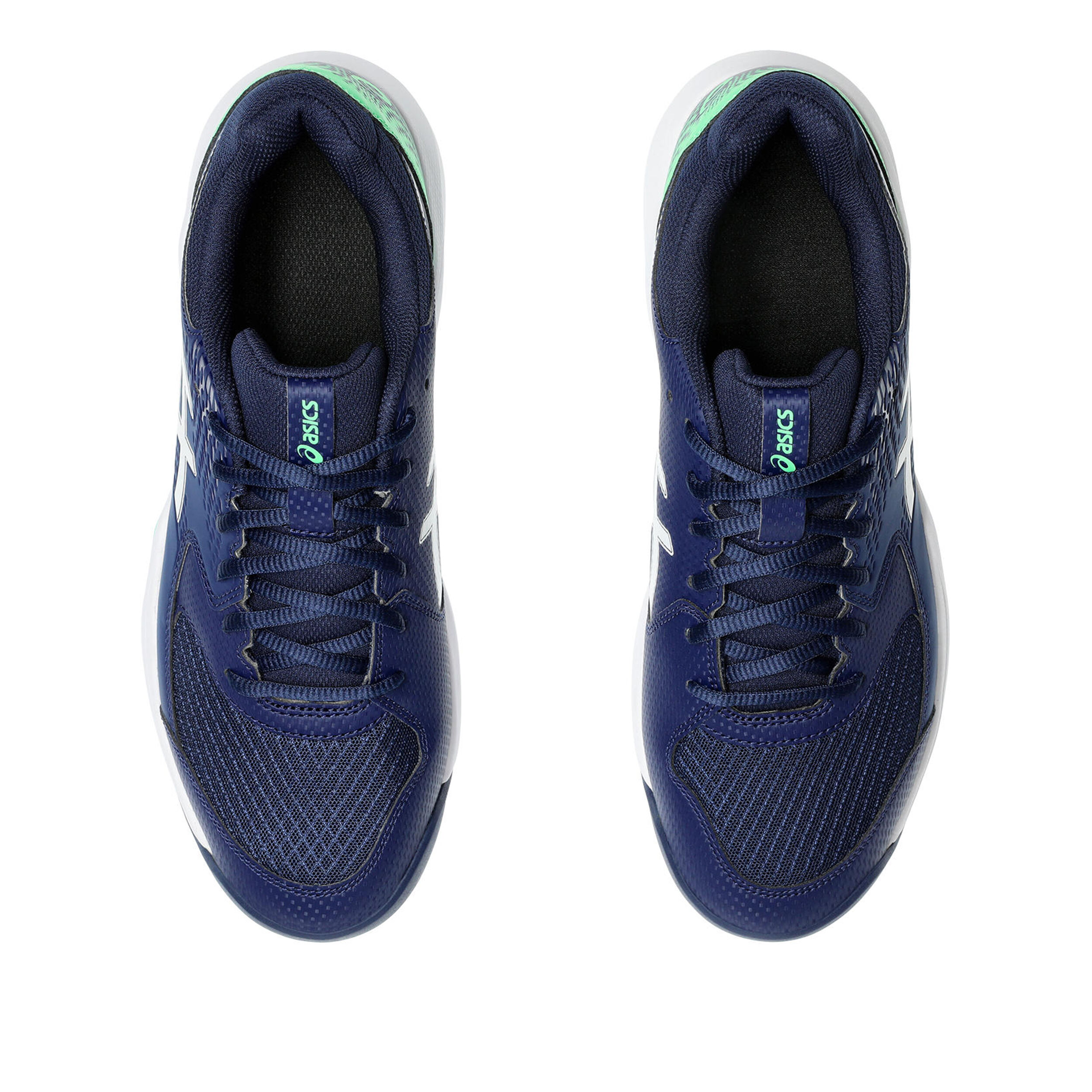Buy ASICS Gel Dedicate 8 Indoor Tennisschoen Tapijt Heren Blauw Wit online Tennis Point NL