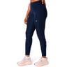 Road High Waist Hardlooplegging Dames-donkerblauw