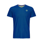 BIDI BADU Kleding BIDI BADU Evin Tech Round-Neck T-shirt Jongens - blauw, lichtgroen