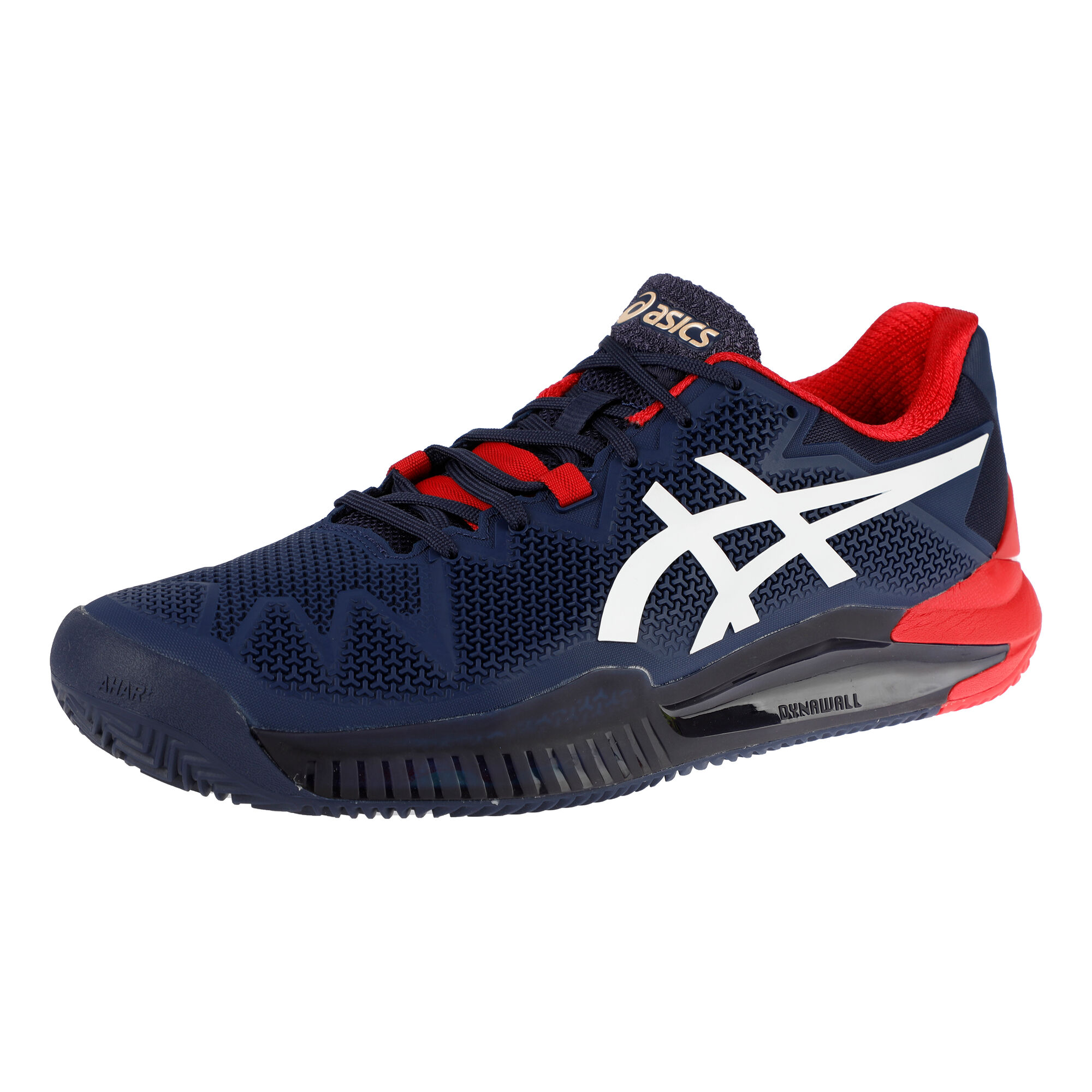 slecht Leerling fles Asics Gel-Resolution 8 Clay Gravelschoen Heren - Donkerblauw, Rood online  kopen | Tennis-Point