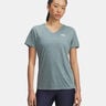 Tech Twist T-shirt Dames - blaugrau, 