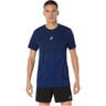 Road Seamless Hardloopshirt Heren-Blauw
