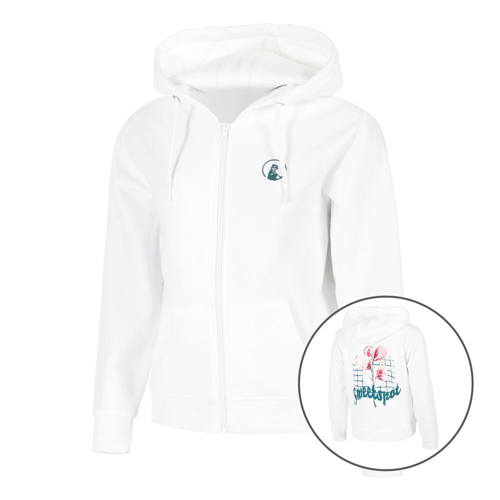 Quiet Please Create Flower Zip Sportjas Dames