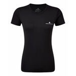 Ronhill Kleding Ronhill Core Hardloopshirt Dames-Zwart,Wit