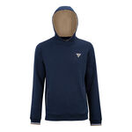 Tecnifibre Kleding Tecnifibre Sweater met capuchon Unisex - donkerblauw, 