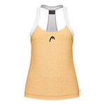 HEAD Kleding HEAD Play Tech Tanktop Dames-Goudgeel