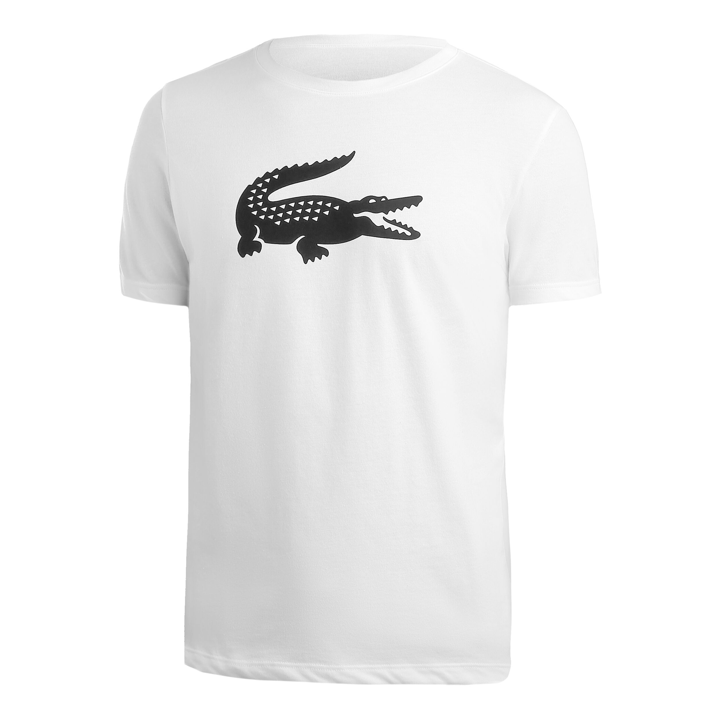 Logo T shirt Heren Wit Zwart