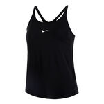 Nike Kleding Nike One Dri-FIT Strappy Tanktop Dames-Zwart