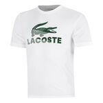 Lacoste T-shirt Lacoste TEE-SHIRT T-shirt Heren-wit, groen