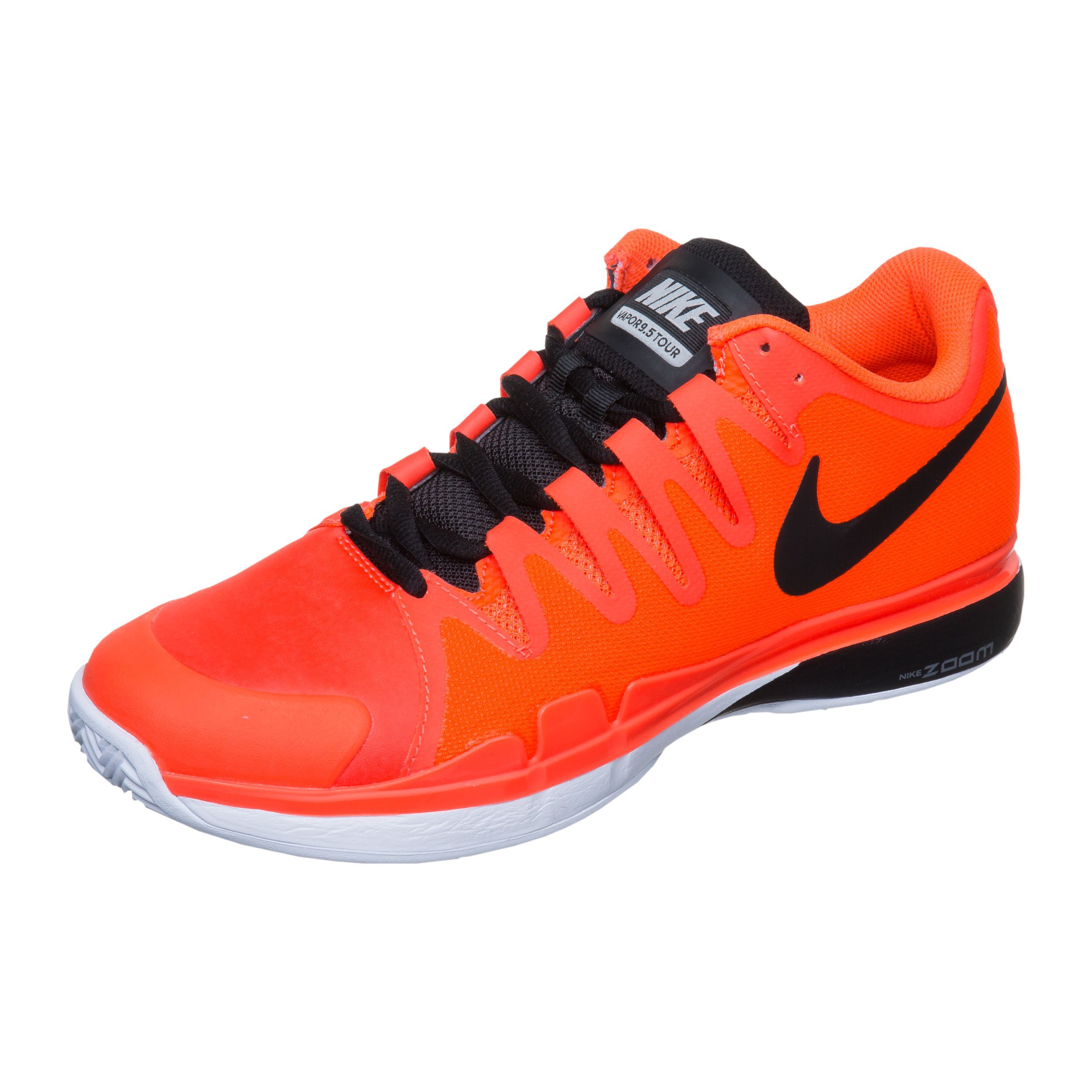 Roger Federer Zoom Vapor 9.5 Tour Gravelschoen Heren Rood Zwart