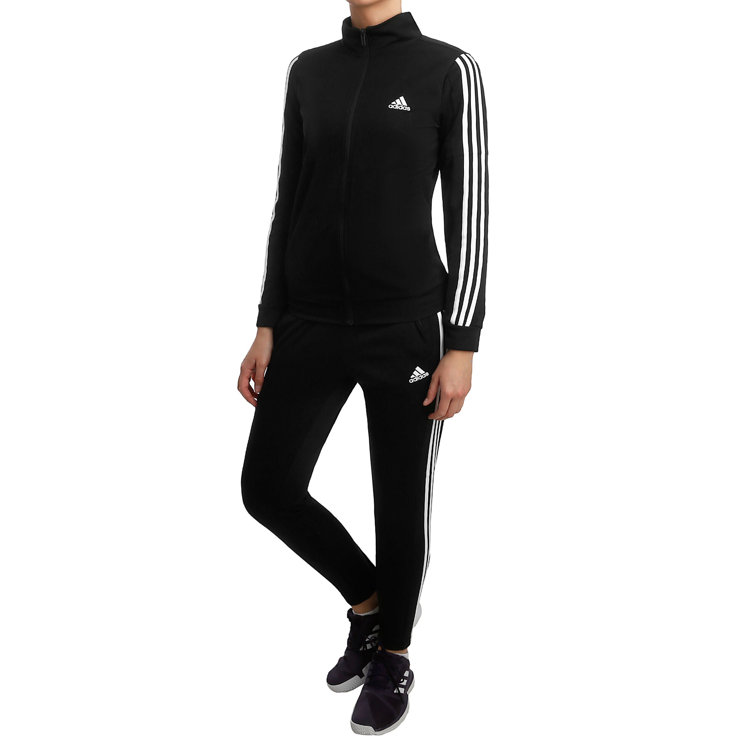adidas Team Sports Trainingspak Dames Zwart, Wit online adidas Team Sports Trainingspak Dames Zwart, Wit online