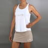 Cercle Tanktop Dames-wit, beige