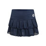 Crew Pleated Rok Dames-Donkerblauw