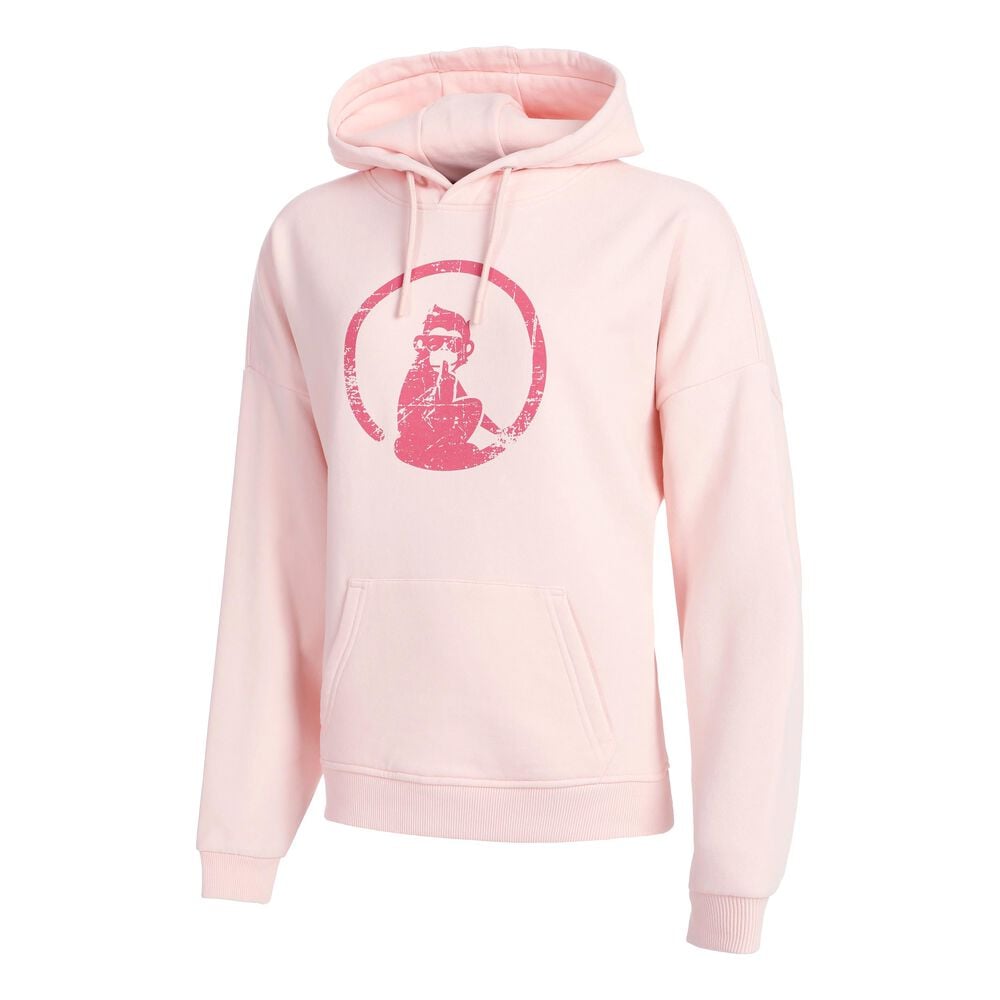 Quiet Please Endlessly Washed Out Oversize Sweater Met Capuchon Dames