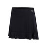Flounce Rok Dames-Donkerblauw