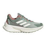 adidas Hardloopschoenen adidas Terrex Soulstride Flow Trailschoen Dames-Wit,Lichtgroen