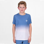 BIDI BADU Kleding BIDI BADU Crew Gradiant T-shirt Jongens-Blauw,Wit