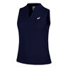 Court Tanktop Dames-donkerblauw