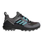 adidas Hardloopschoenen adidas Terrex Swift R3 GTX Trailschoen Dames-Antraciet,Turkoois