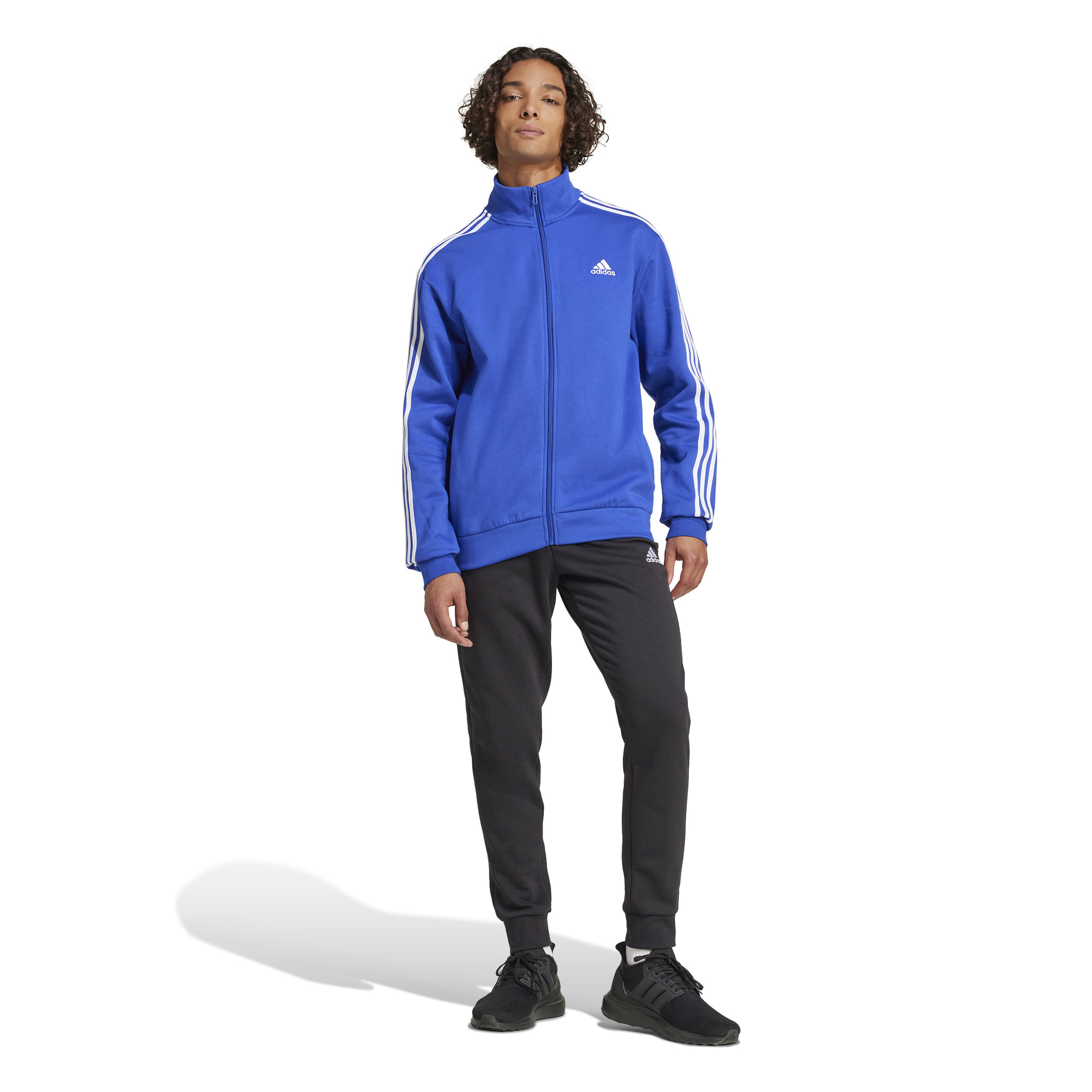 Buy adidas 3Stripes Freelift Trainingspak Heren Blauw Zwart online Tennis Point NL