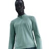 Pacer Half-Zip Hardloopshirt Heren - turkoois, zilver