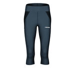 HEAD Kleding HEAD Tech 3/4 Tight Dames-Donkerblauw