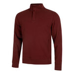 Wilson Kleding Wilson Tennis Club 1/2 Zip Mock Sweatshirt Heren-berry