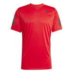 adidas Kleding adidas Club 3Stripes T-shirt Heren - rood, 