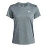 Tech Twist T-shirt Dames - blaugrau, 
