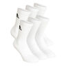 Crew Sportswear Ankle Sportsokken Verpakking 6 Stuks-Wit,Zwart