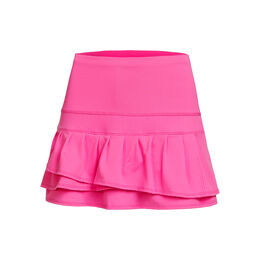 Long Pleat Tier Skirt