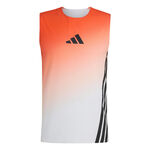 adidas Topje hardlopen adidas Terrex XPR Pro  Hardloopshirt Heren-wit, oranje