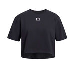 Under Armour Kleding Under Armour Rival T-shirt Meisjes-zwart
