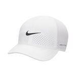 Nike Tenniskleding Nike Dri-Fit Advantage Club Cap Unisex-wit, zwart