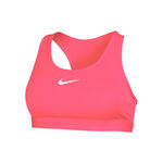 Nike Kleding Nike Swoosh MED Support Bra Sport-bh Dames-Pink,Wit