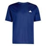 Basic T-shirt Heren-donkerblauw