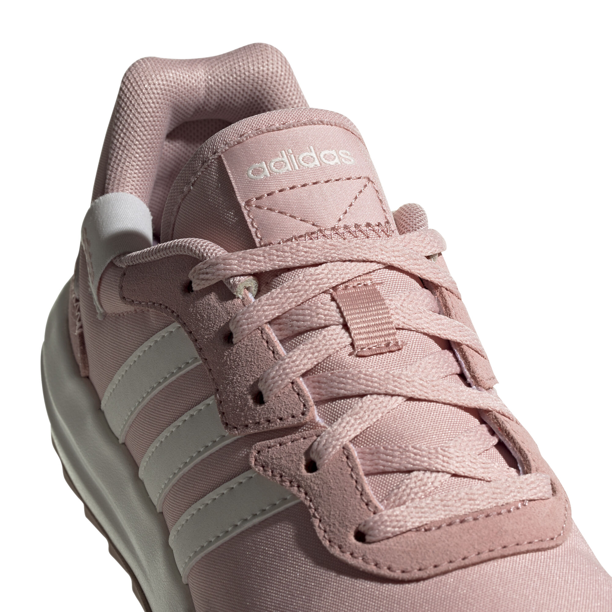 Retro Run Vrijtijdsschoen Dames Roze Wit