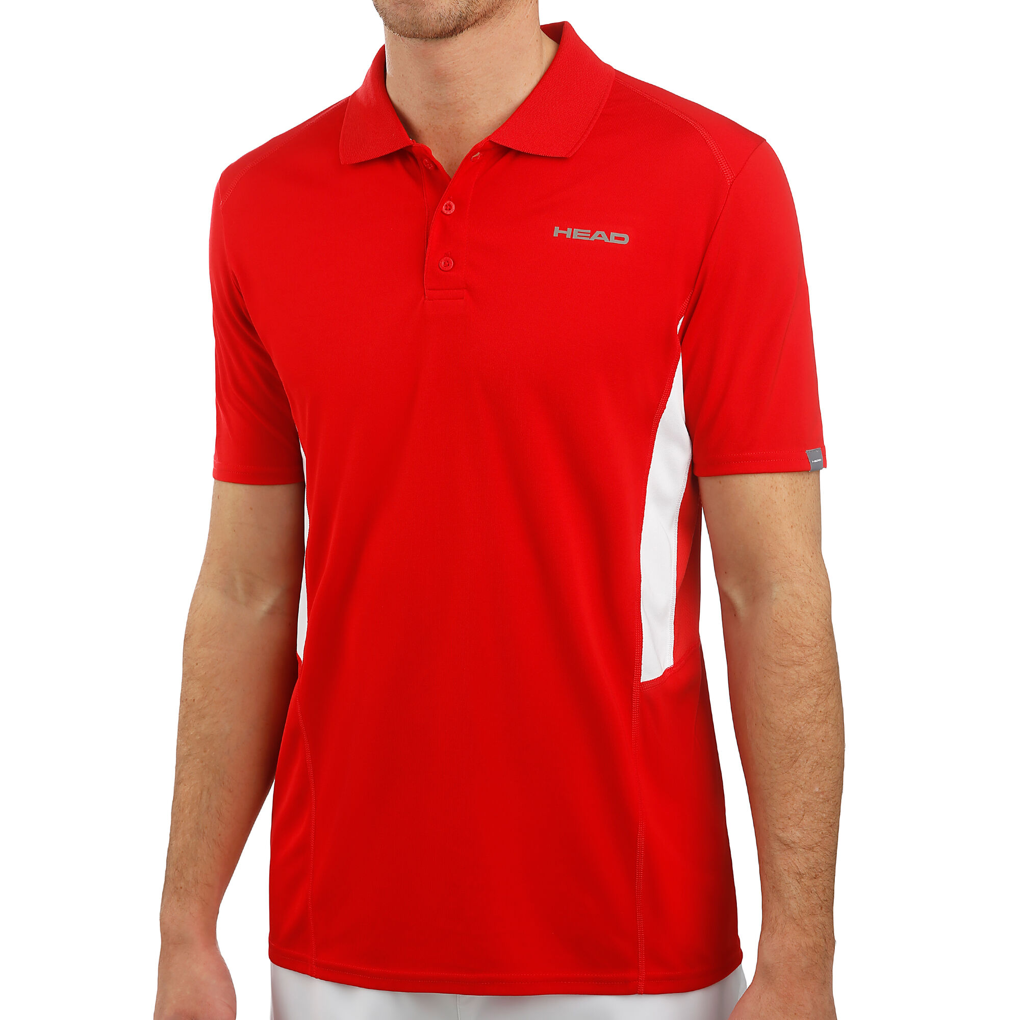 Rijp Keizer staart HEAD Club Tech Polo Heren - Rood, Wit online kopen | Tennis-Point