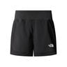 Sunriser 4in Hardloopshorts Dames-Zwart