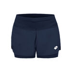 Lotto Kleding Lotto TECH W II - D1 SHORT Shorts Dames - donkerblauw