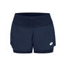 TECH W II - D1 SHORT Shorts Dames - donkerblauw