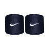 Swoosh Classic Zweetband Unisex - donkerblauw, wit