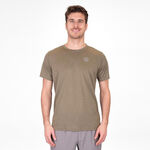BIDI BADU Kleding BIDI BADU Crew Two Colored T-shirt Heren-Olijf